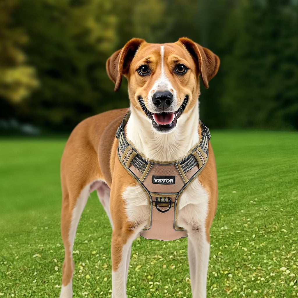 Tactical Dog Harness for Large Dogs – No Pull, Adjustable & Heavy Duty