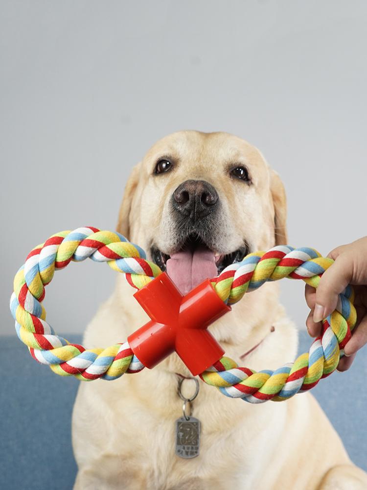 Durable Cotton Rope Dog Toy – Bite Resistant Chew & Tug Toy for Dogs