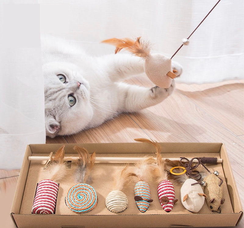 Catnip Kicker Toy for Cats – Mice & Fun Styles