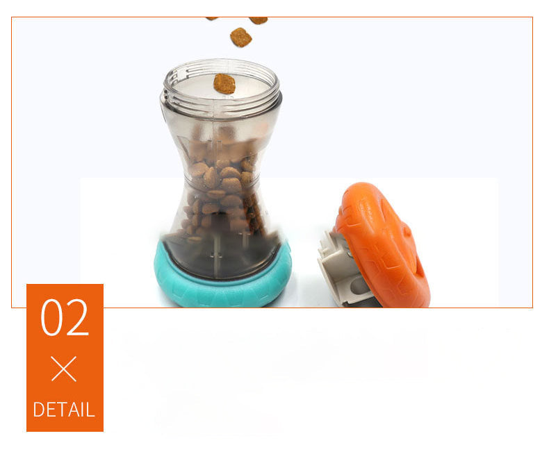 Interactive Dog Food Leakage Ball - Slow Feeder Toy for Mental Stimulation