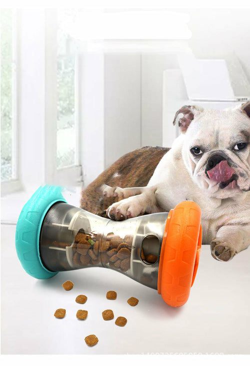 Interactive Dog Food Leakage Ball - Slow Feeder Toy for Mental Stimulation