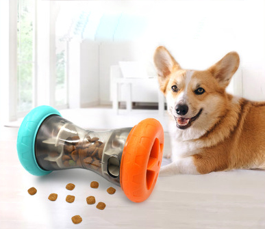 Interactive Dog Food Leakage Ball - Slow Feeder Toy for Mental Stimulation