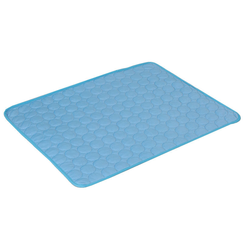 Ice Silk Pet Cooling Mat – Summer Portable Pad for Dogs & Cats