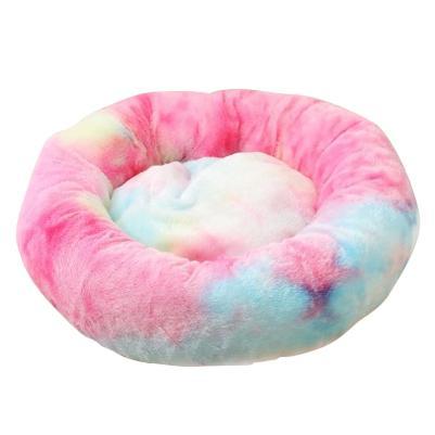 Donut Cuddler Round Dog Bed – Ultra Soft Calming Pet Kennel