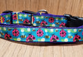 Ladybug Print Dog Leash - Large (6 ft)