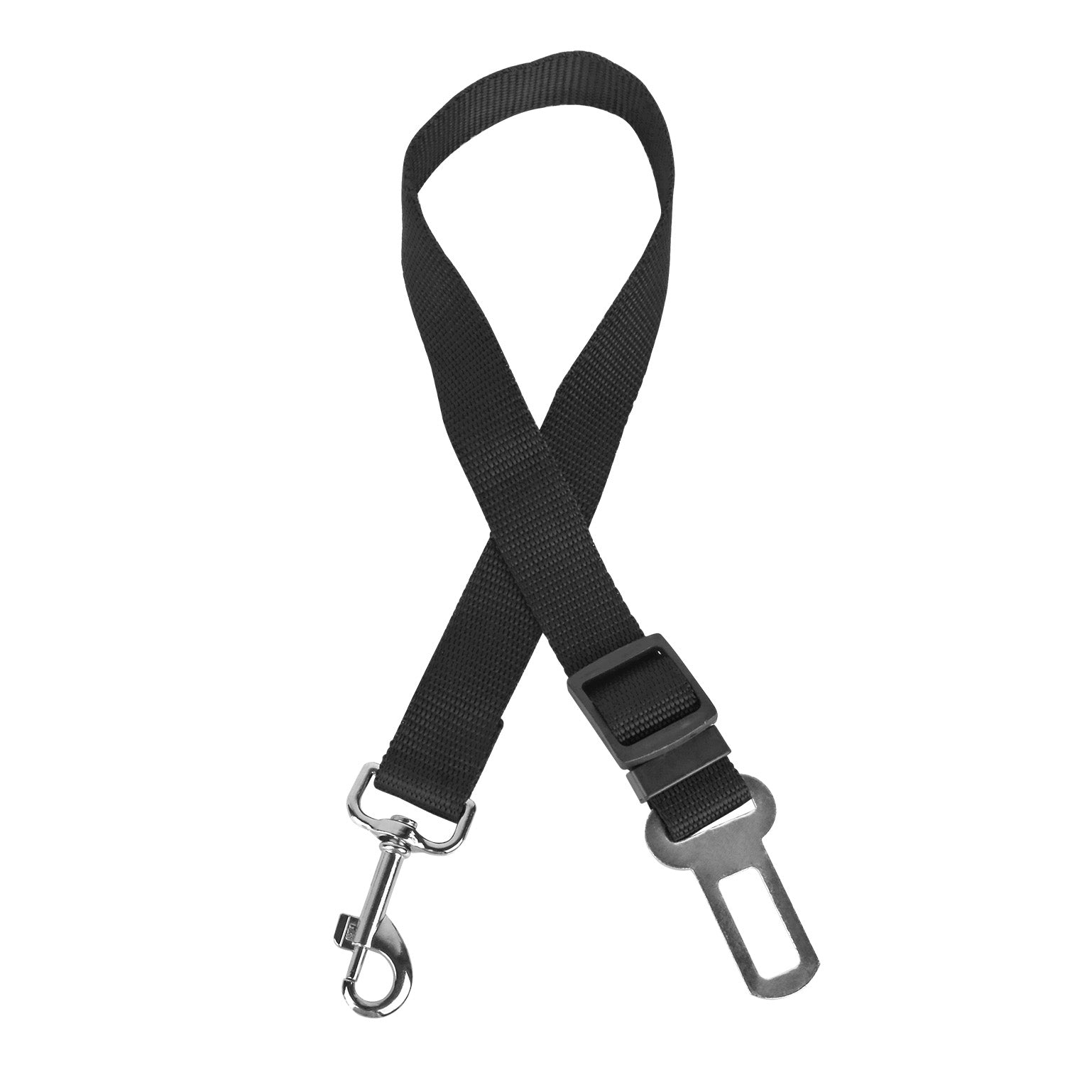 2-Pack Adjustable Pet Dog & Cat Car Safety Seat Belt Leash