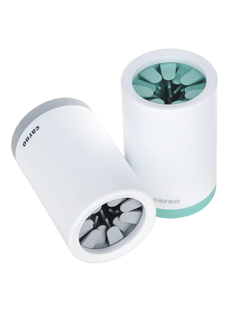 Portable Pet Paw Cleaner Cup with Soft Silicone Comb