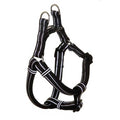 Doog Neoprene Dog Harness – Lassie Black with Reflective Stripe