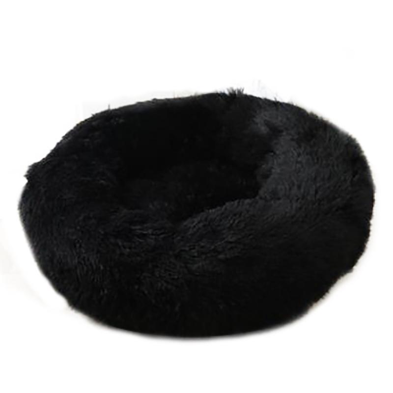 Donut Cuddler Round Dog Bed – Ultra Soft Calming Pet Kennel