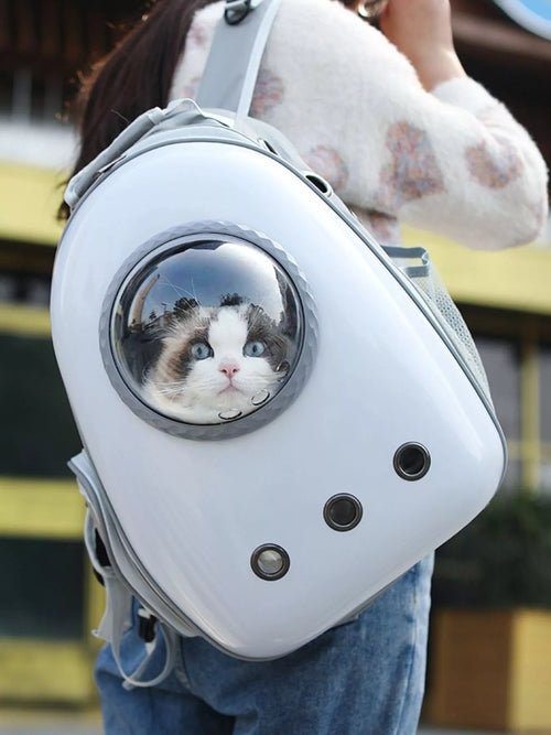 Space Capsule Transparent Pet Carrier Backpack - My Pet Spot