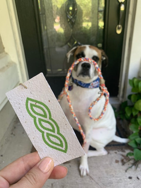 ReRope Large Looper Upcycled Fabric Rope Dog Toy