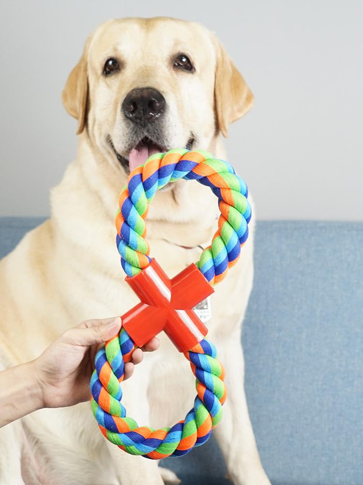 Durable Cotton Rope Dog Toy – Bite Resistant Chew & Tug Toy for Dogs