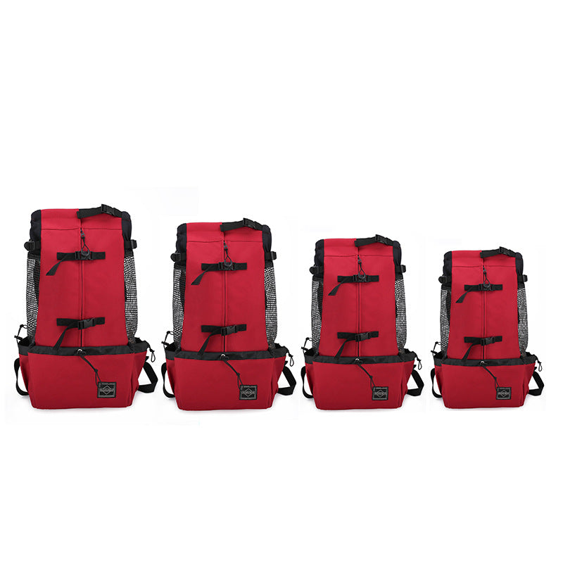 Double Shoulder Pet Carrier Backpack for Dogs & Cats