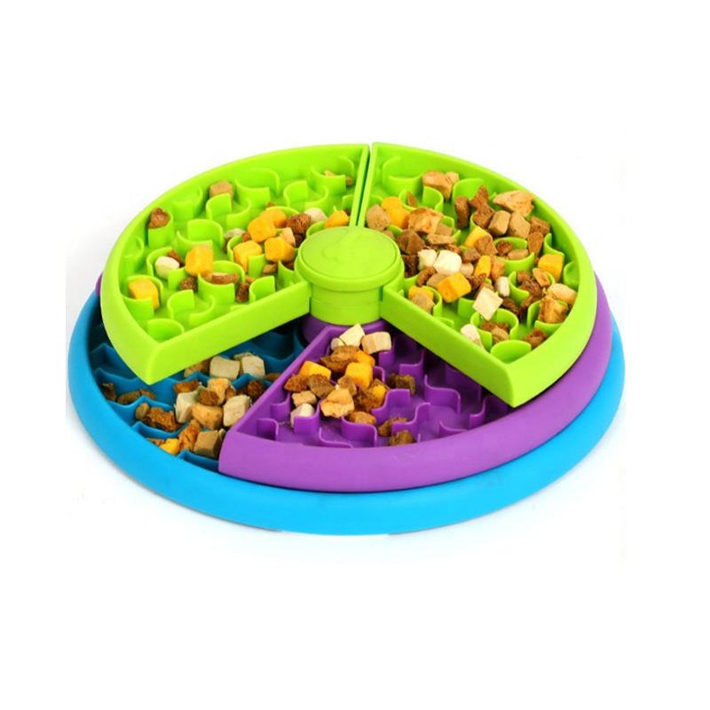 3-in-1 Interactive Slow Feeder Bowl for Dogs & Cats – Lick Mat, Puzzle & Feeder