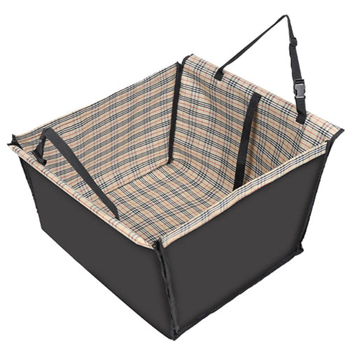 Dog Car Seat Mat – Foldable Rear Row Pet Car Seat Cover