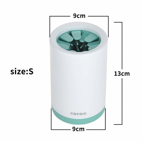 Portable Pet Paw Cleaner Cup with Soft Silicone Comb