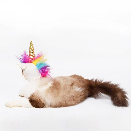 Unicorn VS Devil Halloween Pet Costume Hat