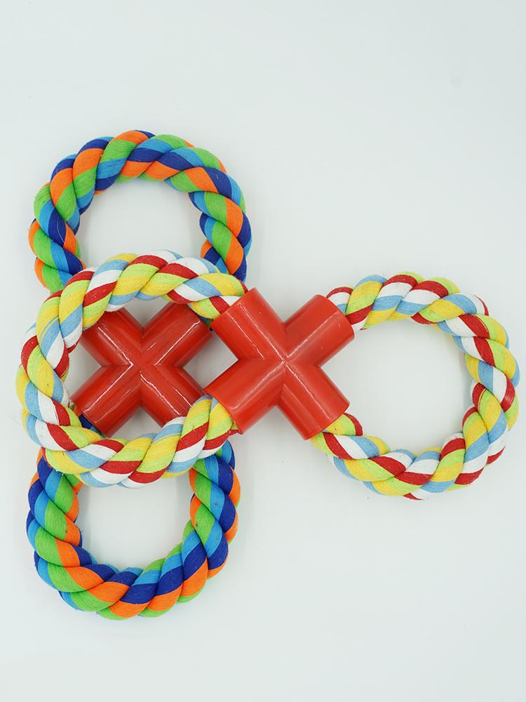 Durable Cotton Rope Dog Toy – Bite Resistant Chew & Tug Toy for Dogs