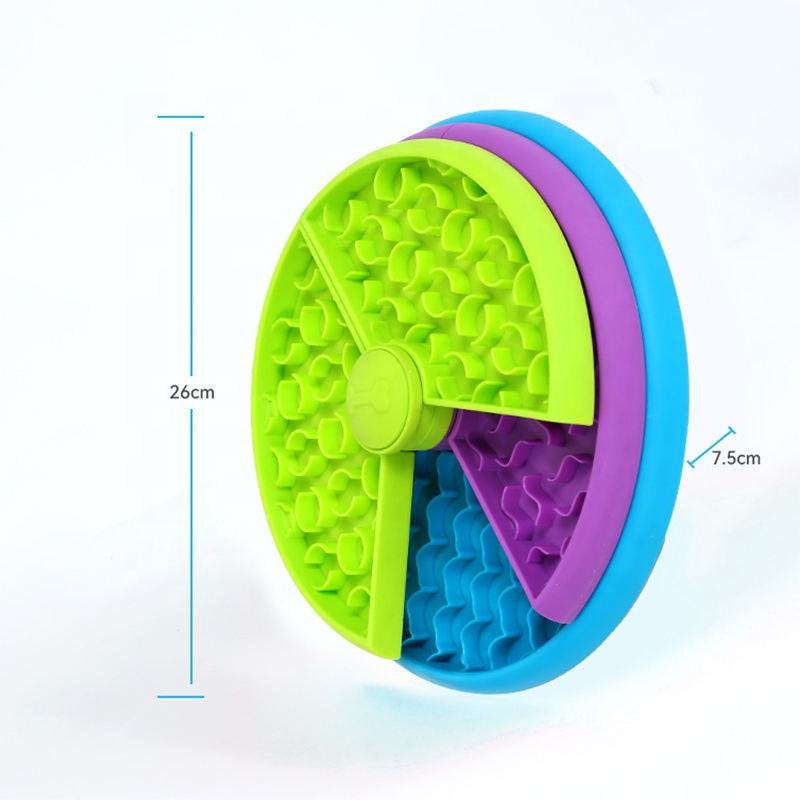 3-in-1 Interactive Slow Feeder Bowl for Dogs & Cats – Lick Mat, Puzzle & Feeder