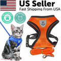 Adjustable Reflective Pet Harness & Leash Set – S/M/L/XL