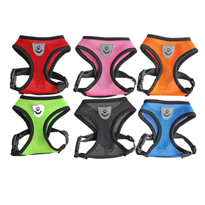 Adjustable Reflective Pet Harness & Leash Set – S/M/L/XL
