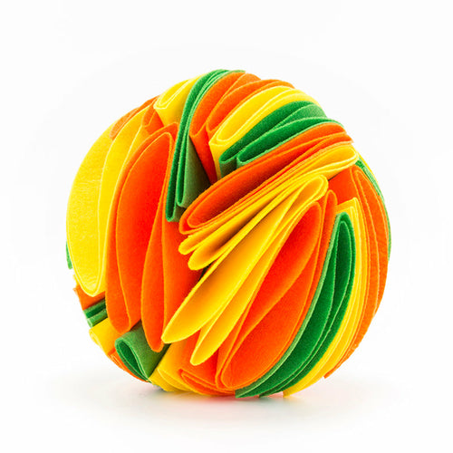 Foldable Dog Snuffle Ball – Interactive IQ Training Toy