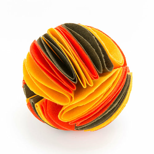 Foldable Dog Snuffle Ball – Interactive IQ Training Toy