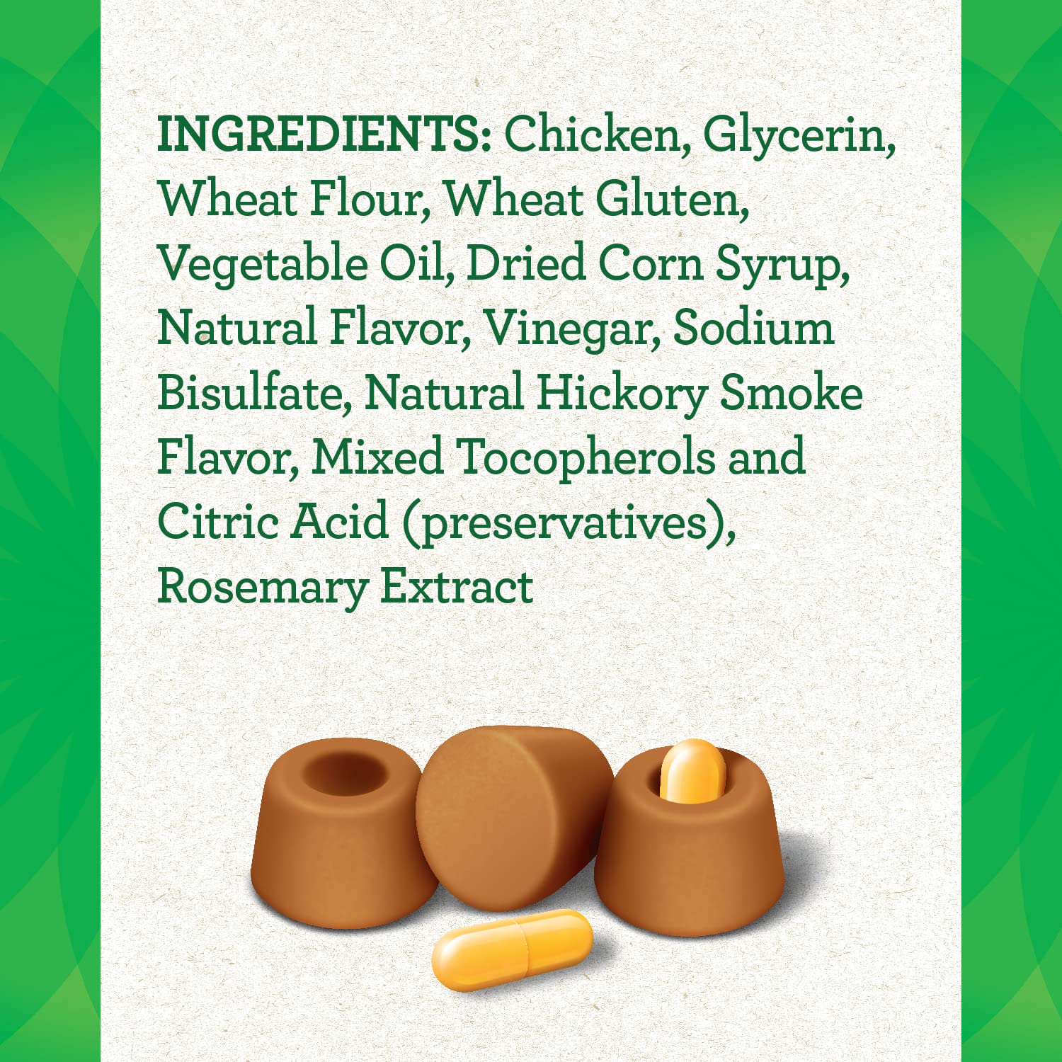 Greenies Pill Pockets Capsule Size Dog Treats – Chicken Flavor