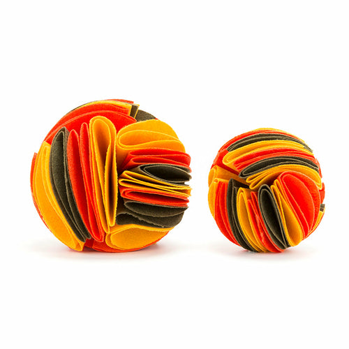 Foldable Dog Snuffle Ball – Interactive IQ Training Toy