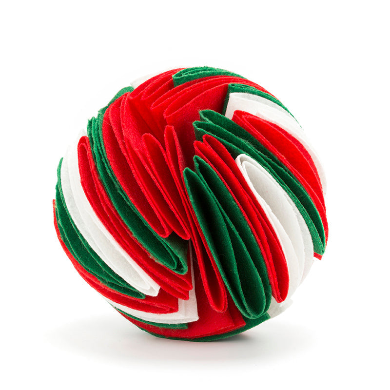Foldable Dog Snuffle Ball – Interactive IQ Training Toy