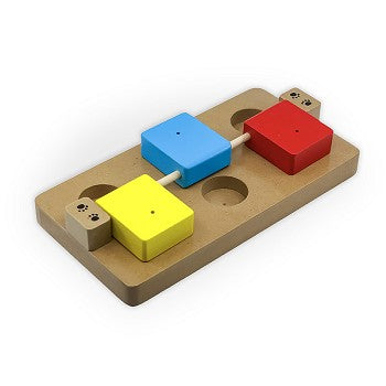 Brainiac Flip-Flop-Fido™ Treat Dispensing Puzzle Toy for Dogs