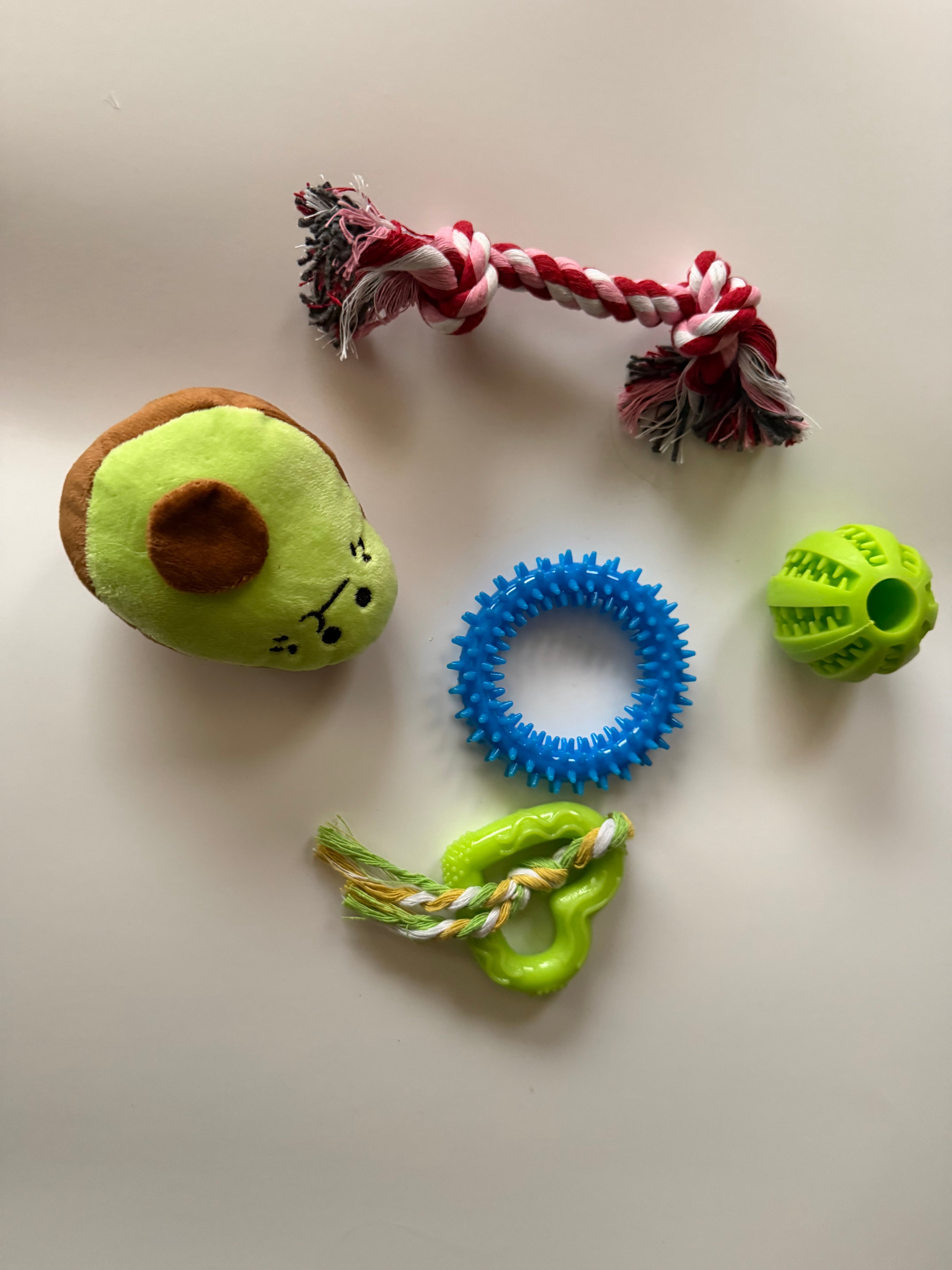 Dog Toy Bundle – 5-Pack Durable Toys for Dogs