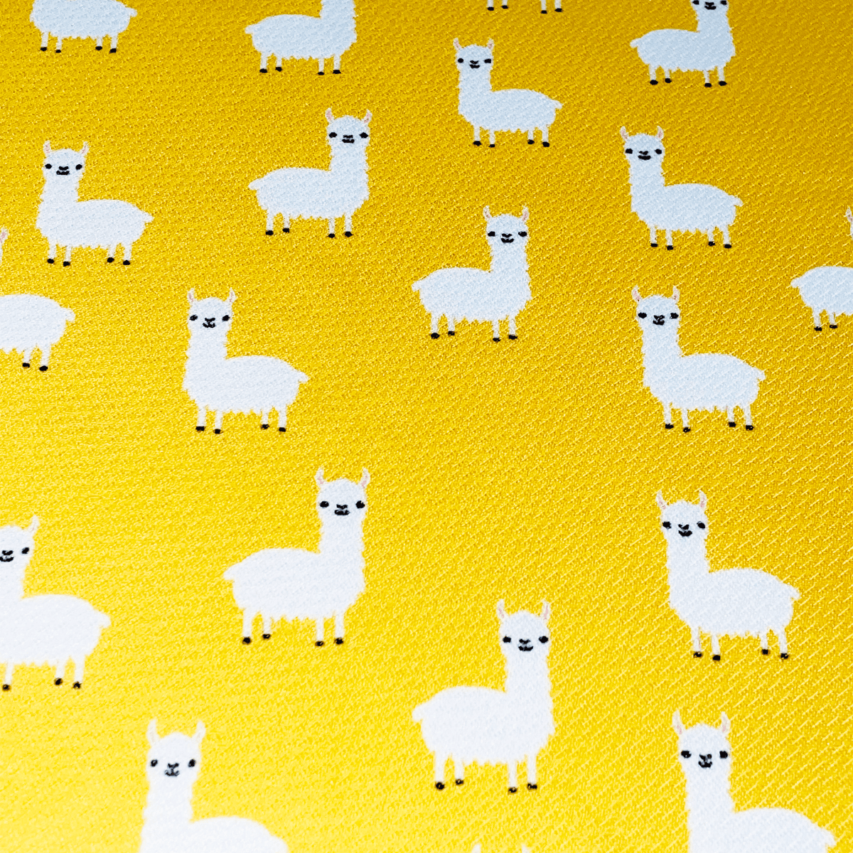 Llama Yellow Tie On Dog Bandana - My Pet Spot