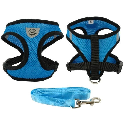 Soft Breathable Nylon Mesh Dog Harness – S/M/L