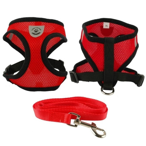 Soft Breathable Nylon Mesh Dog Harness – S/M/L