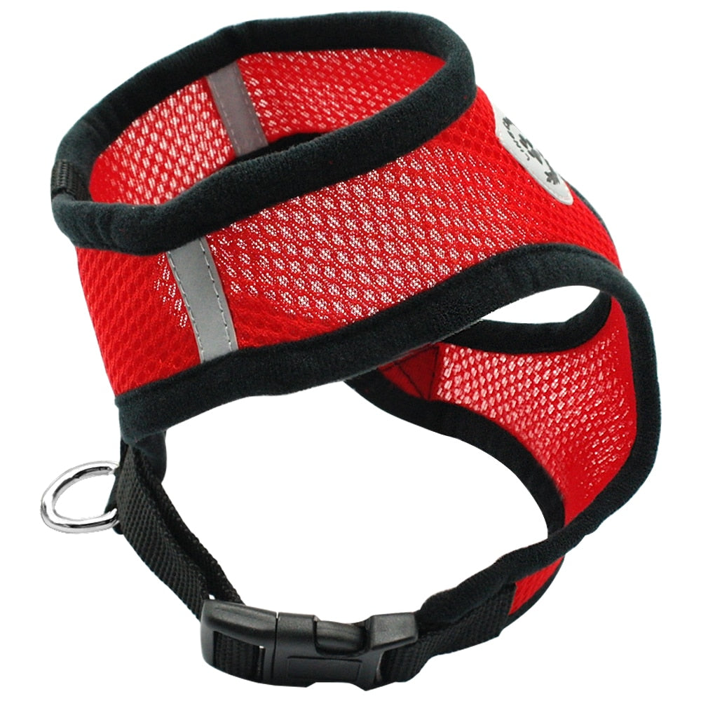 Soft Breathable Nylon Mesh Dog Harness – S/M/L