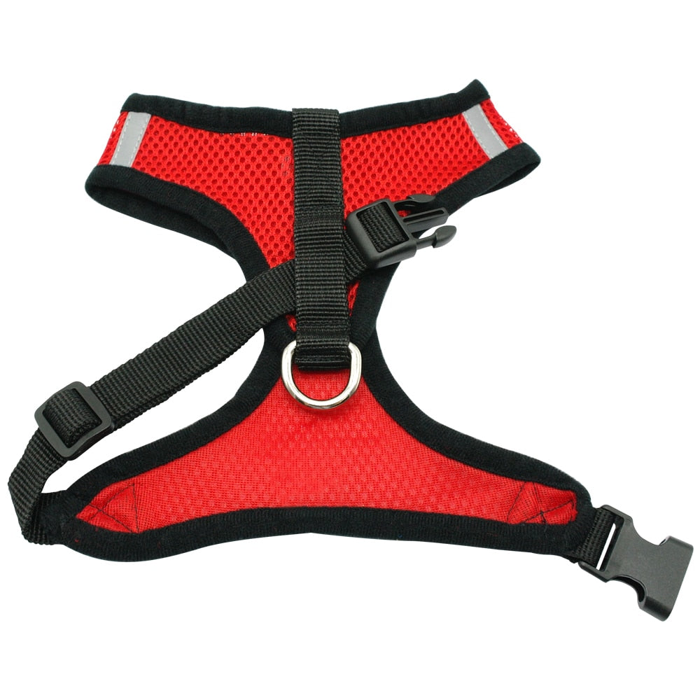 Soft Breathable Nylon Mesh Dog Harness – S/M/L