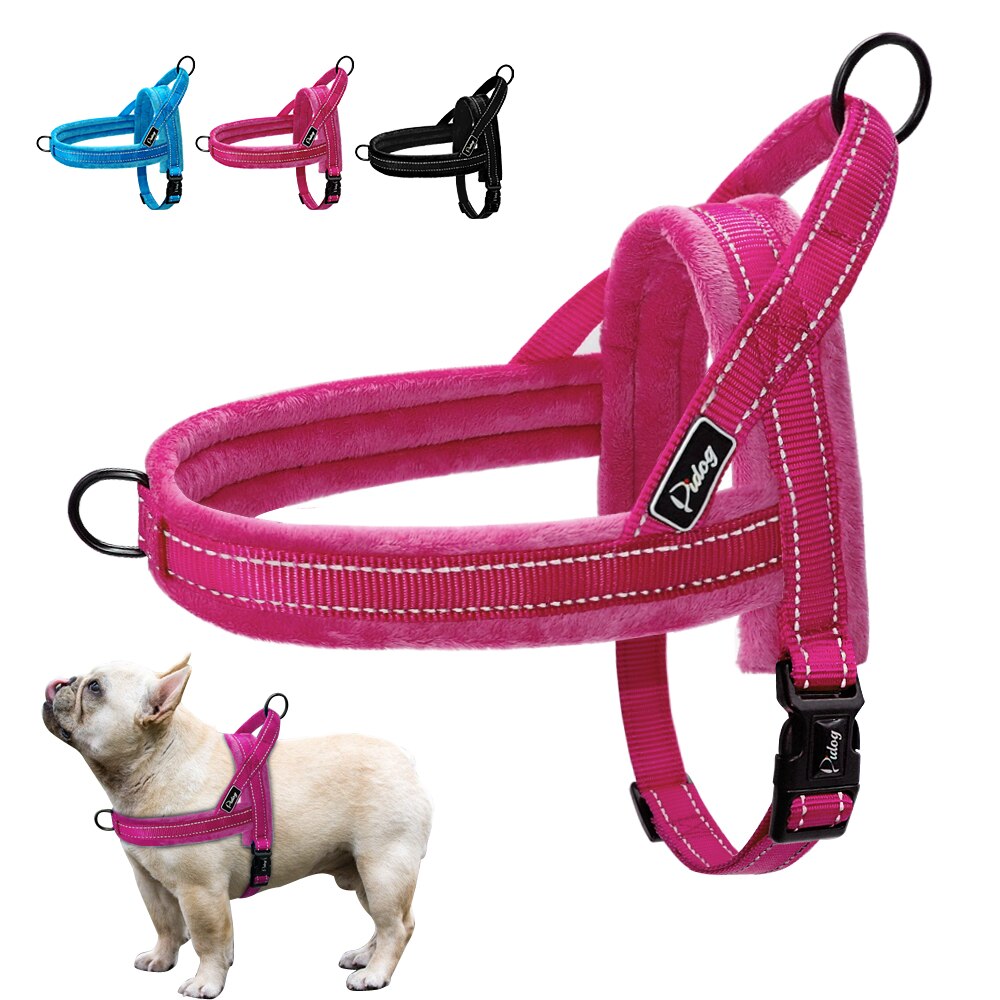 Reflective Dog Harness Vest – Soft Padded, No Pull, Quick Fit