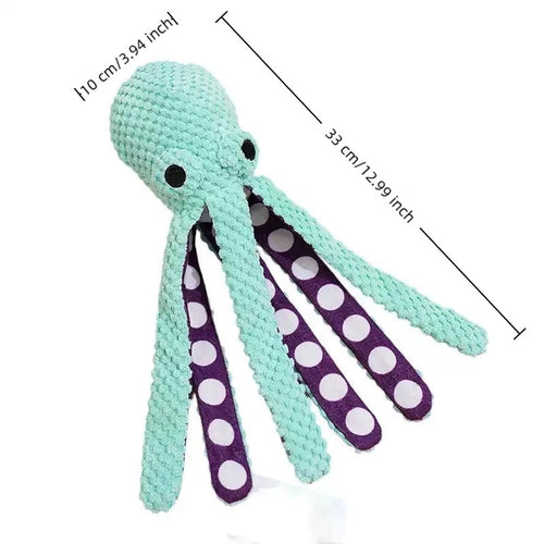 Squeaky Bite-Resistant Plush Dog Toys – Fun Animal Shapes for Dogs