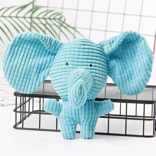 Squeaky Bite-Resistant Plush Dog Toys – Fun Animal Shapes for Dogs