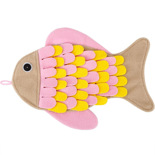Fish Snuffle Mat – Interactive Cat Feeding & Enrichment Mat