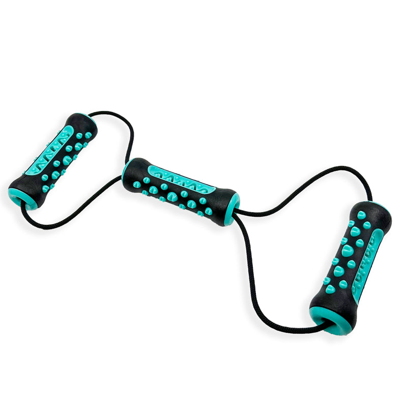 Ruff & Ready Trio™ Chew & Tug Dog Toy – 3-Handle Rope Tug