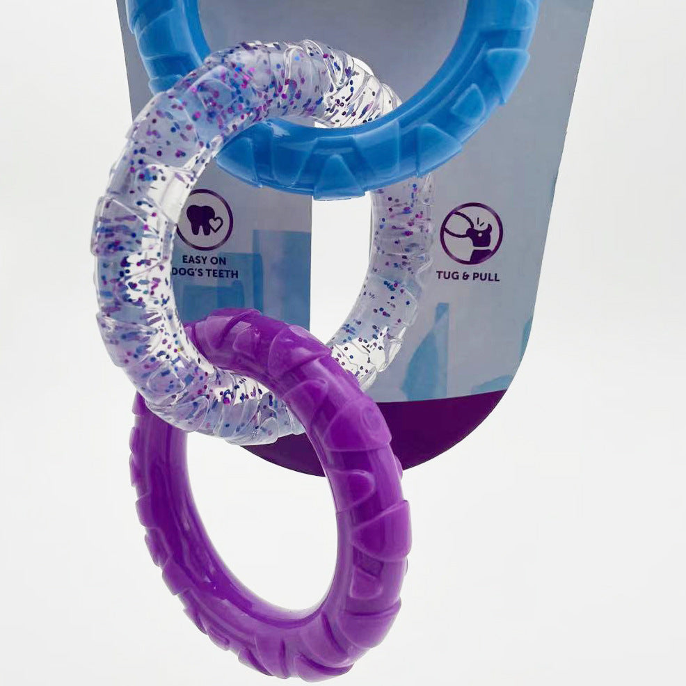 Interactive Bite-Resistant Dog Chew Toy – Teeth Grinding & Dental Health