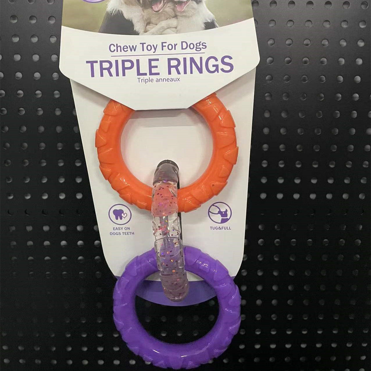 Interactive Bite-Resistant Dog Chew Toy – Teeth Grinding & Dental Health