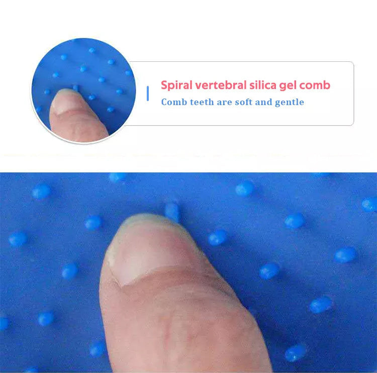 Pet Grooming Gloves – Hair Remover Brush Mitt for Dogs & Cats