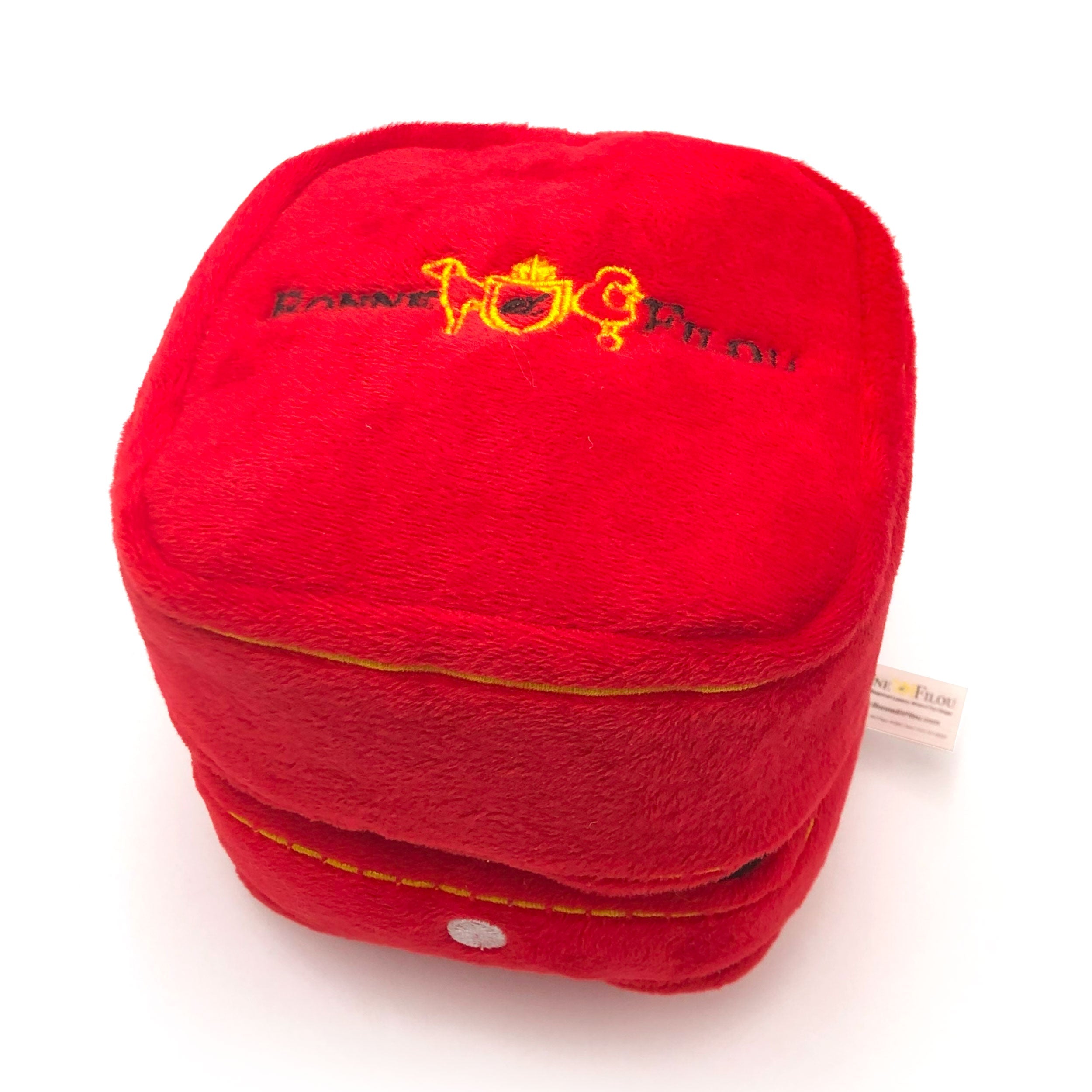 Engagement Diamond Ring Plush Dog Toy Set - Squeaky Ring Box