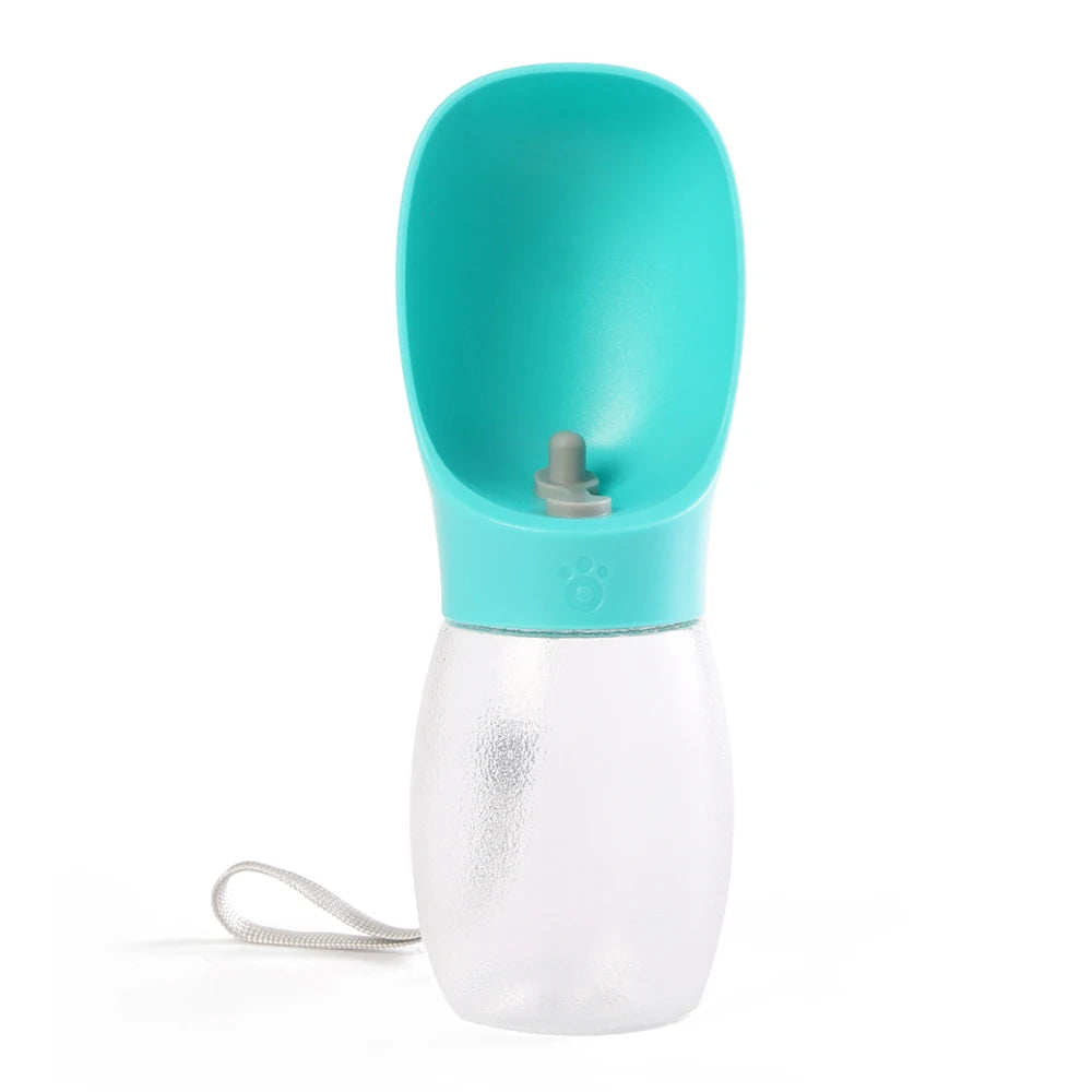 Portable Dog Water Bottle 300ML – Leakproof Travel Drinking Bottle for Small & Medium Dogs