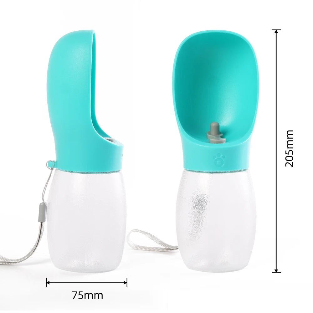 Portable Dog Water Bottle 300ML – Leakproof Travel Drinking Bottle for Small & Medium Dogs - My Pet Spot