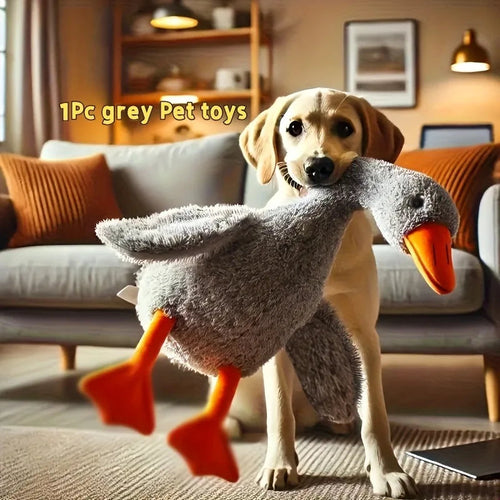Soft Colorful Duck Plush Toy for Dogs & Cats – 50cm Comfort Companion