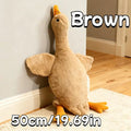 Soft Colorful Duck Plush Toy for Dogs & Cats – 50cm Comfort Companion